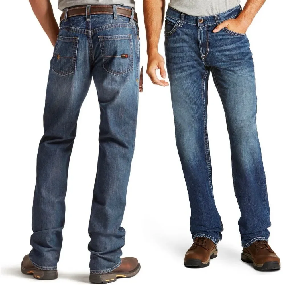 Ariat Work FR M4 Low Rise Boot Cut Flame Resistant CAT2 Men’s 42/32 Jeans Safety